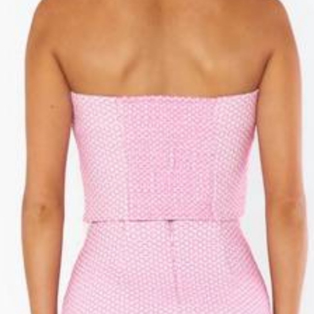 SHOW ME YOUR MUMU chuck corset top in daisy jacquard Size Med - Picture 3 of 3